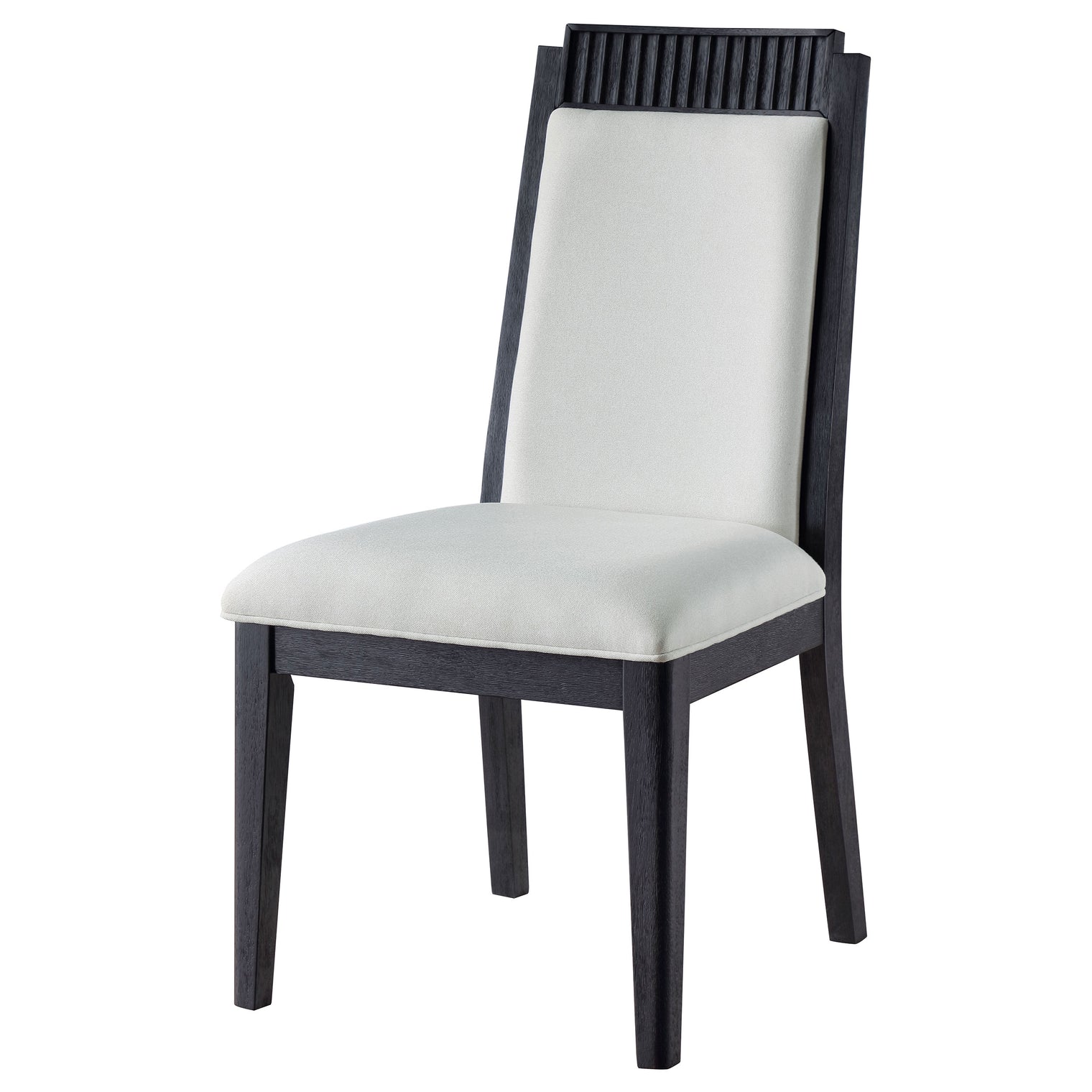 Brookmead Dining Side Chair Ivory and Black (Set of 2)