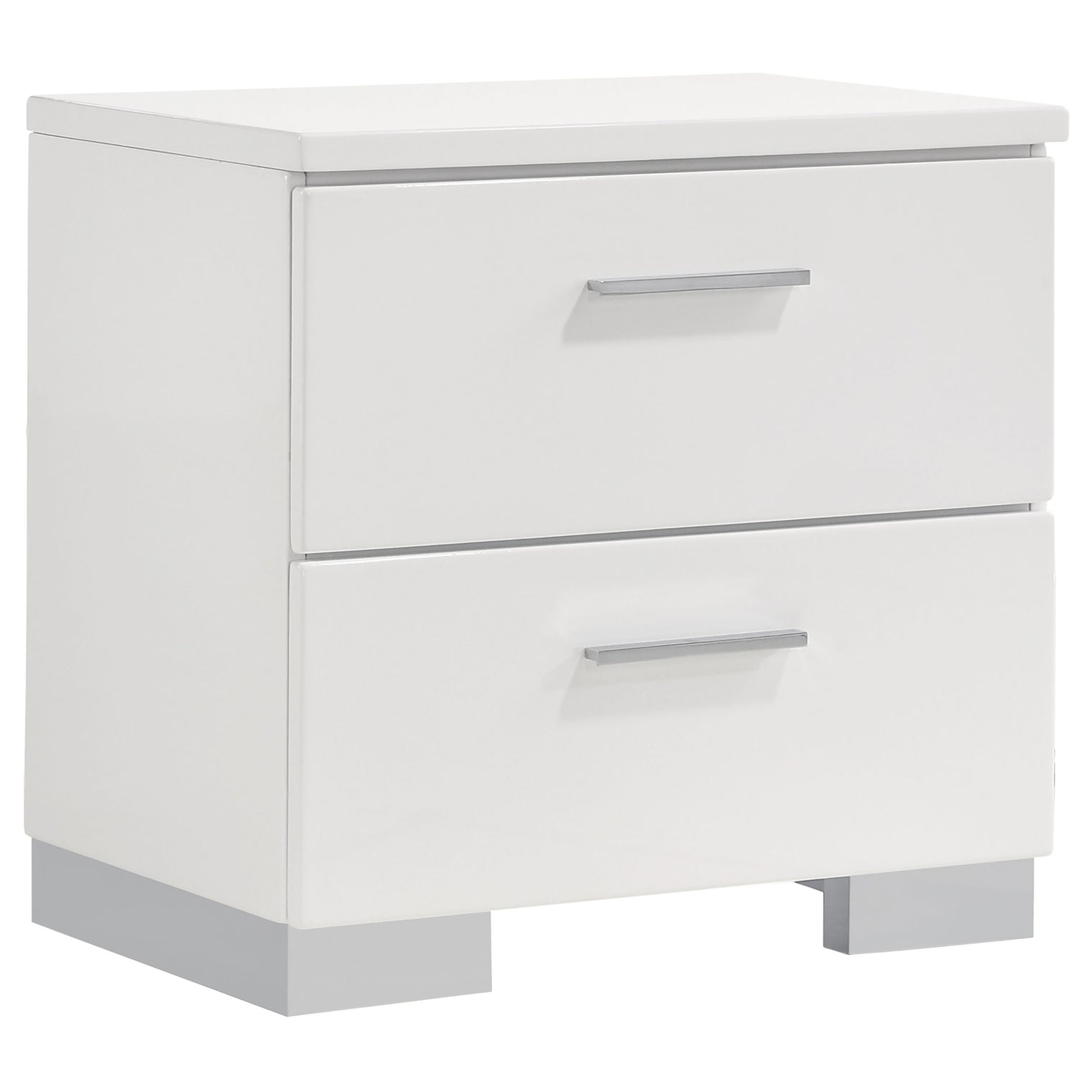 Felicity Nightstand White High Gloss