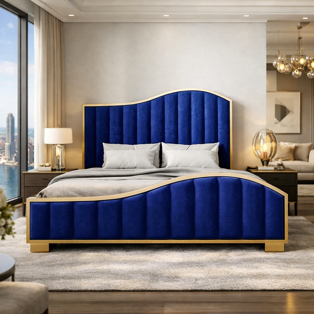THE WAVE BED FRAME