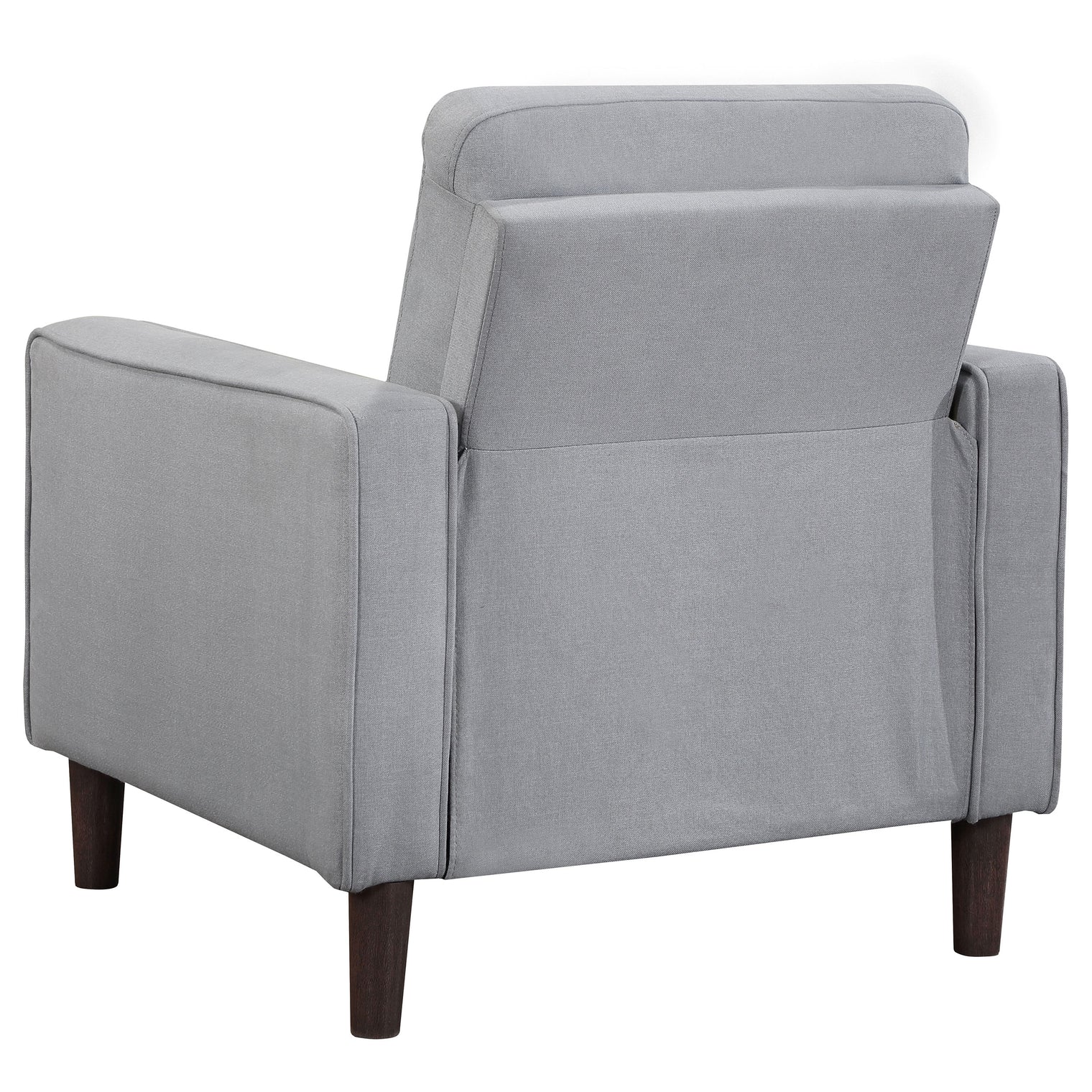 Bowen Upholstered Track Arm Tufted Sofa Set Grey
