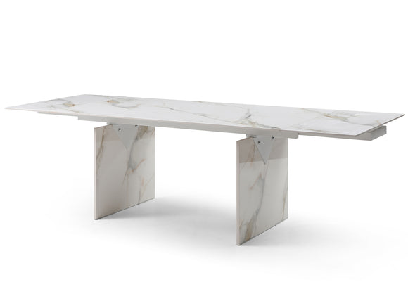Georgia Extendable Dining Table - Open Angle