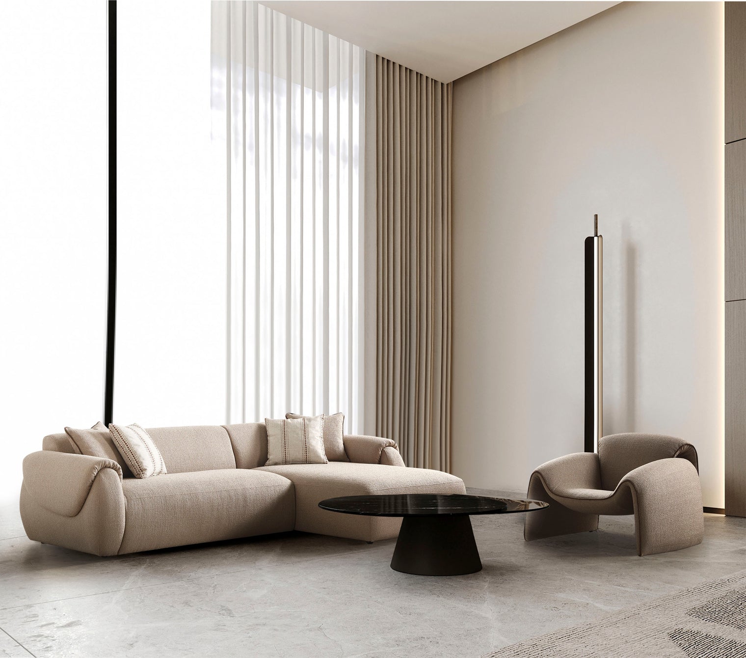 Flore Sectional Sectional