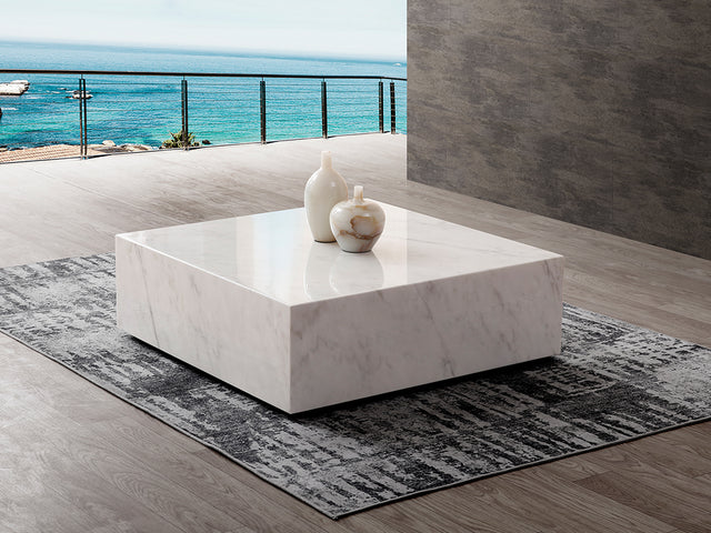 Cube Coffee Table White - Environment