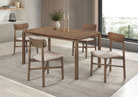 Parkridge  Dining Set Natural Walnut