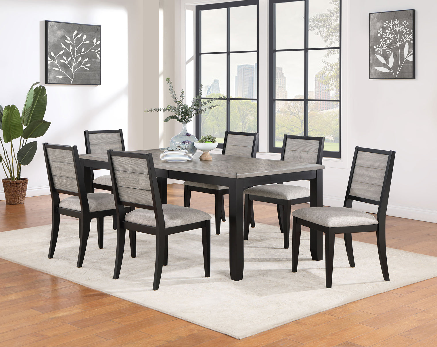 Elodie Dining Set Black