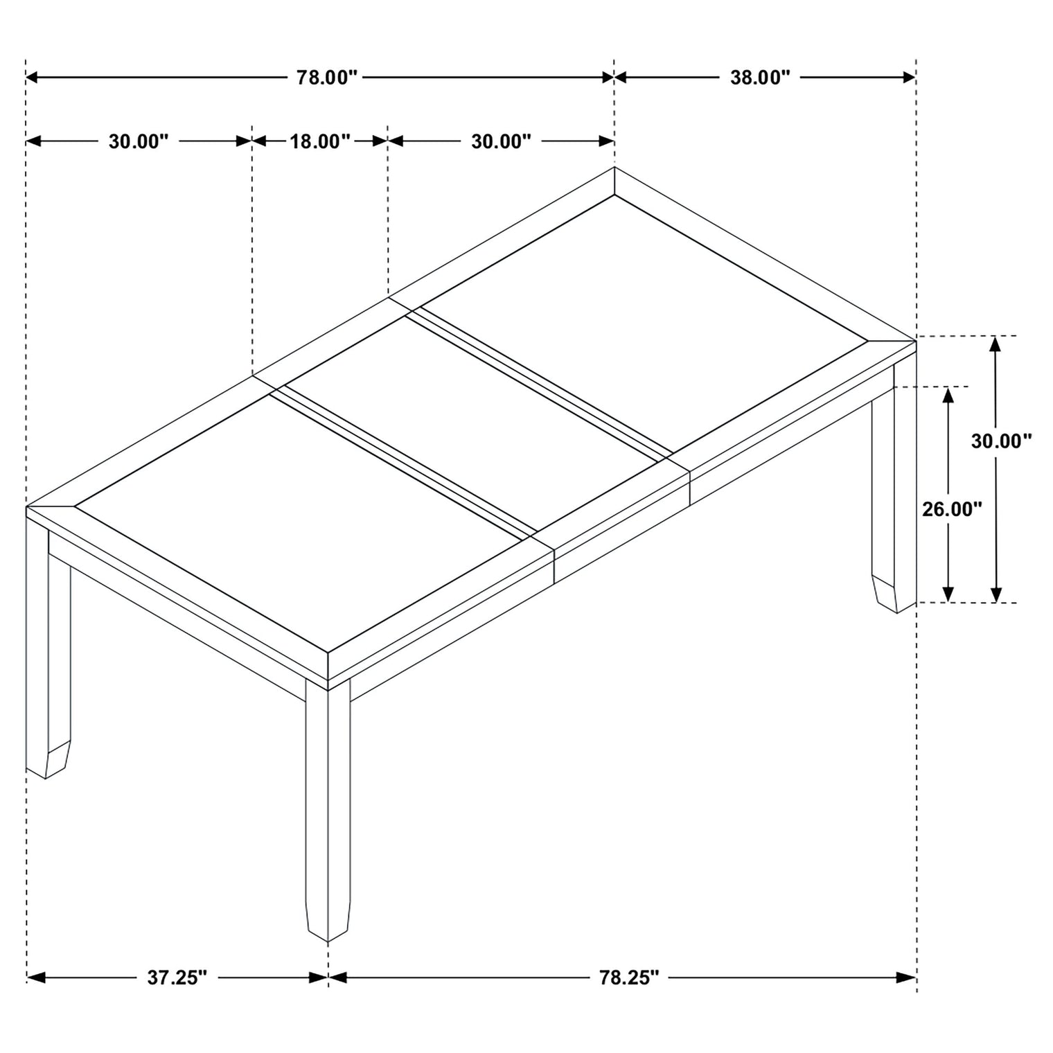 Elodie Dining Set Black