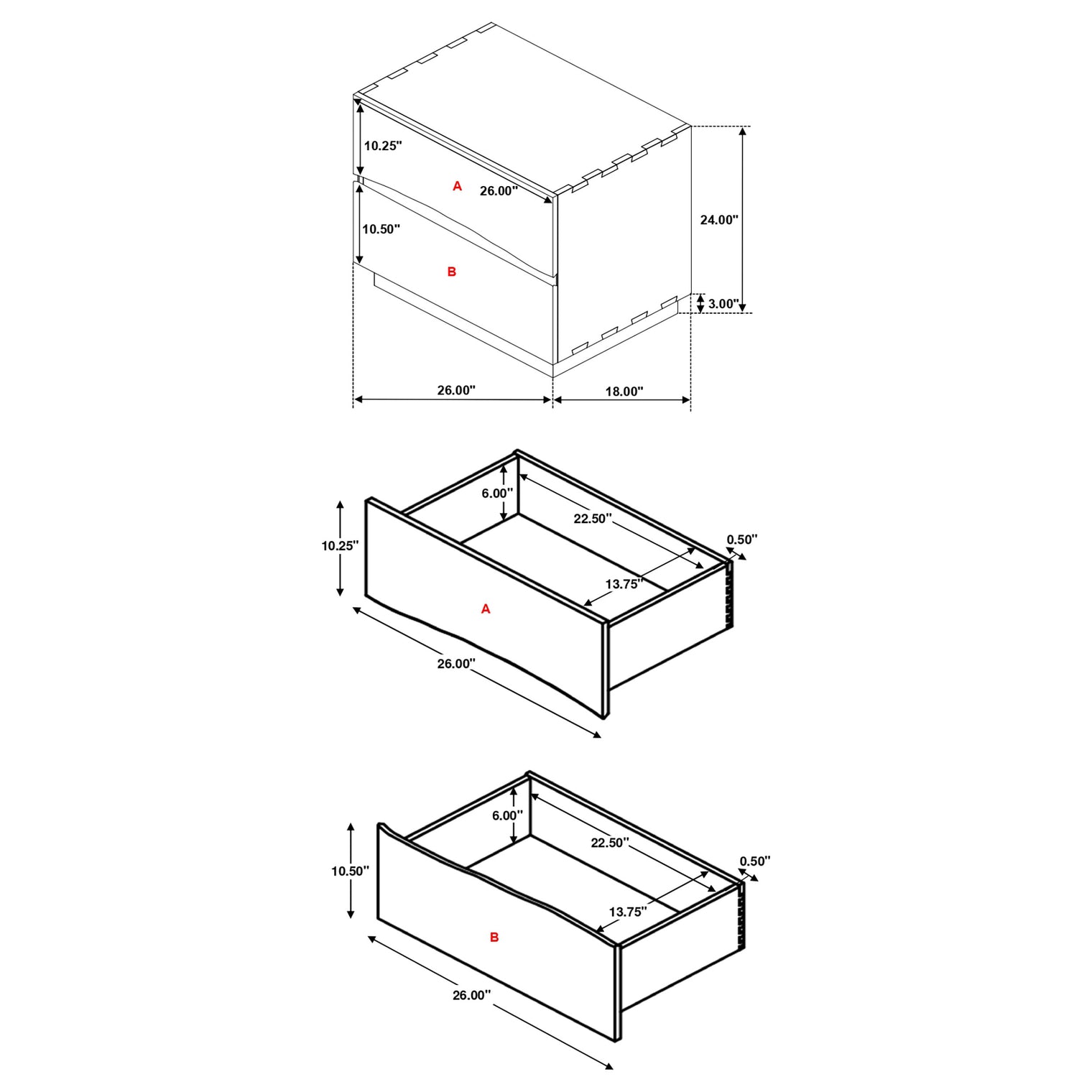 Nightstand Winslow