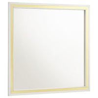 Mirror White Lucia