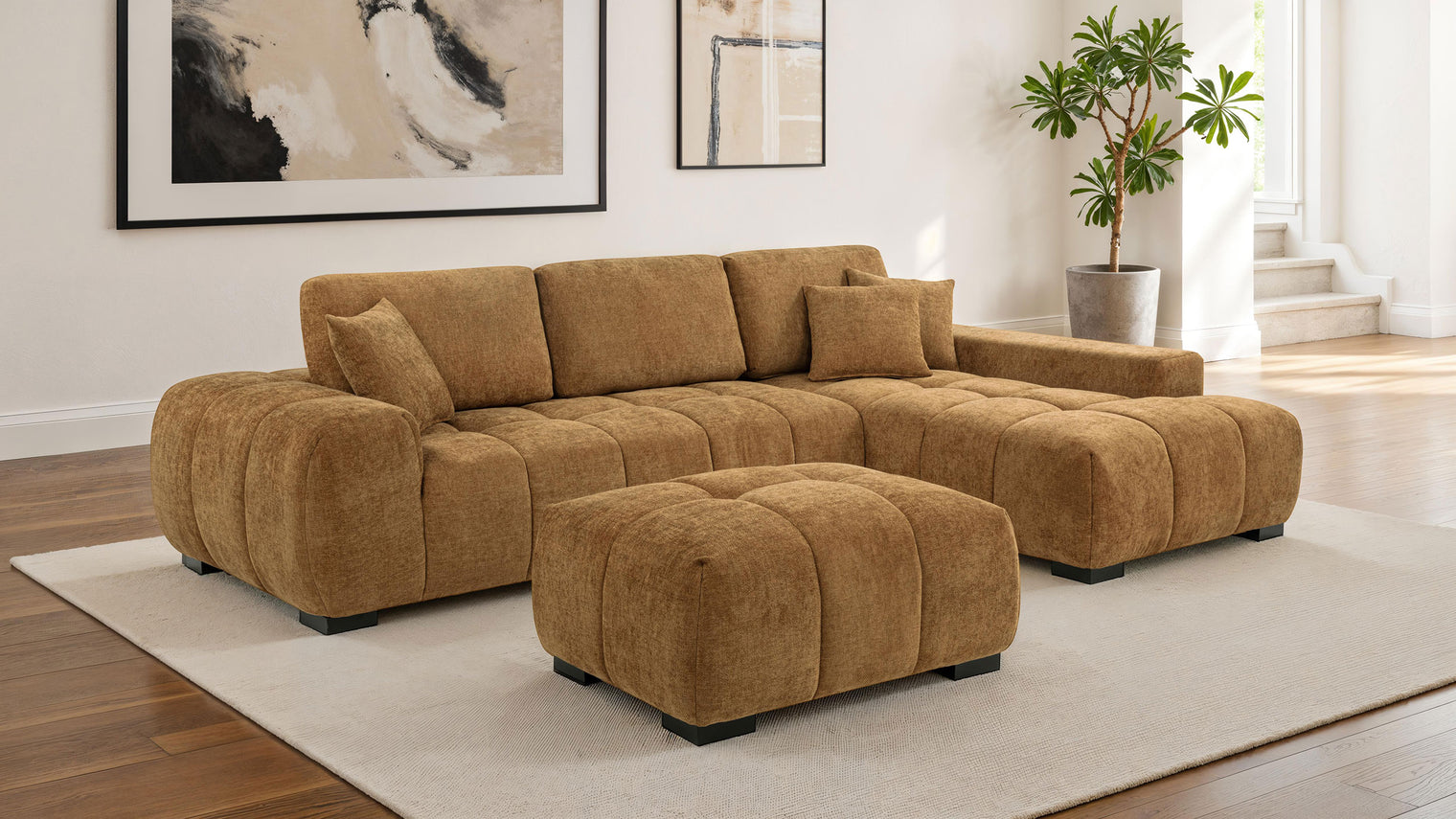 Octavia Sectional Chaise Sofa