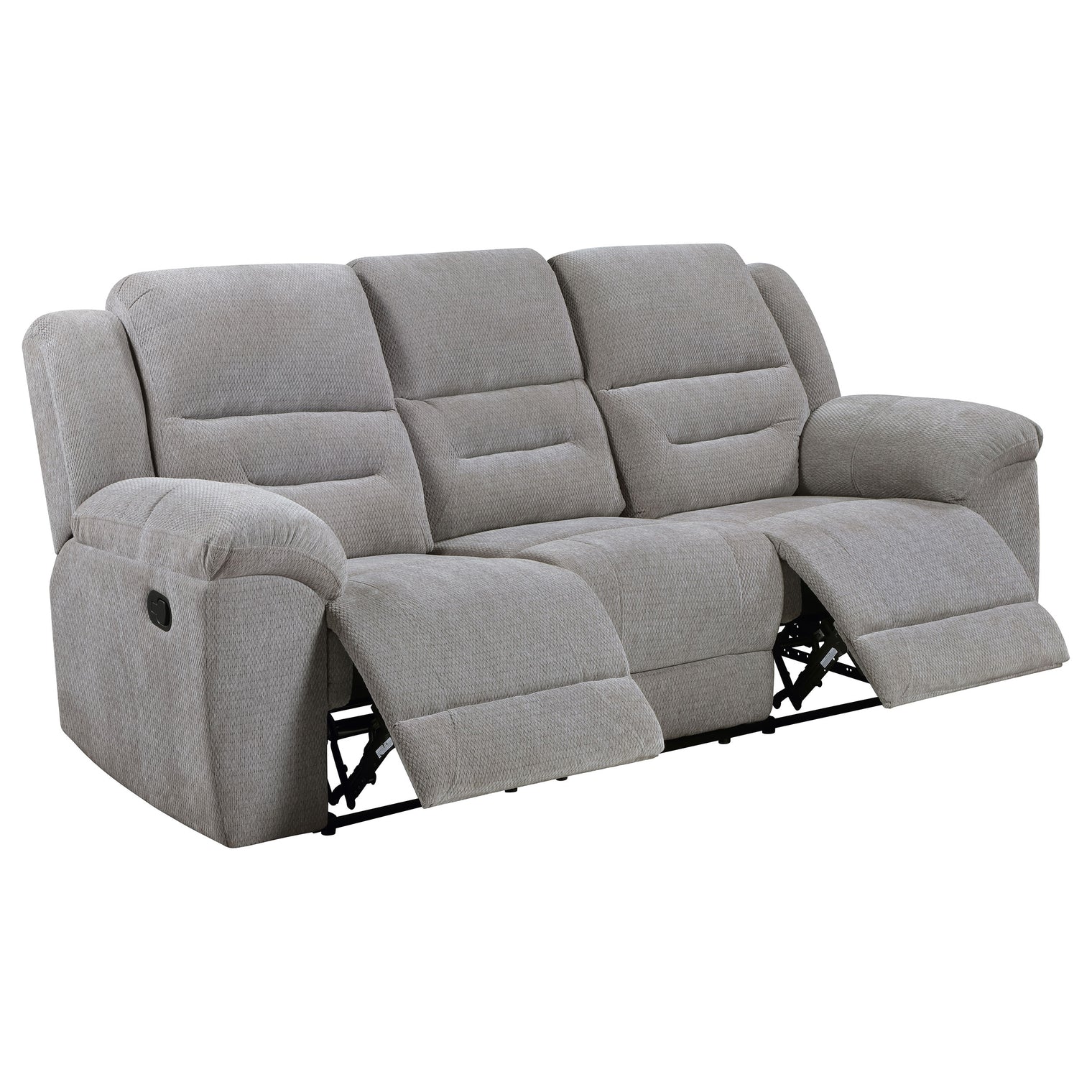 Gilson Reclining Sofa Set Grey