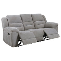 Gilson Reclining Sofa Set Grey