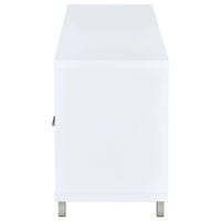 Casey 2-drawer Engineered Wood 60-inch TV Stand White