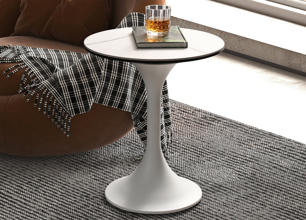 Amarosa Side Table White - Environment