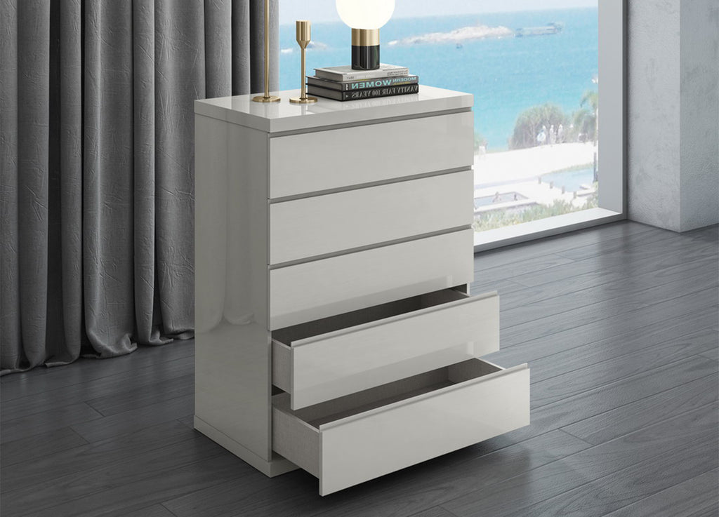 Anna Chest of Drawers Light Gray - Environment