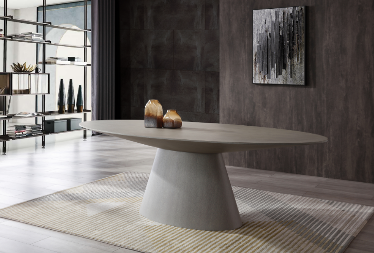 Bruno Dining Table Gray - Environment