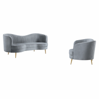 Sophia Sofa Set Grey