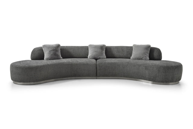 Perla Curved Sofa
