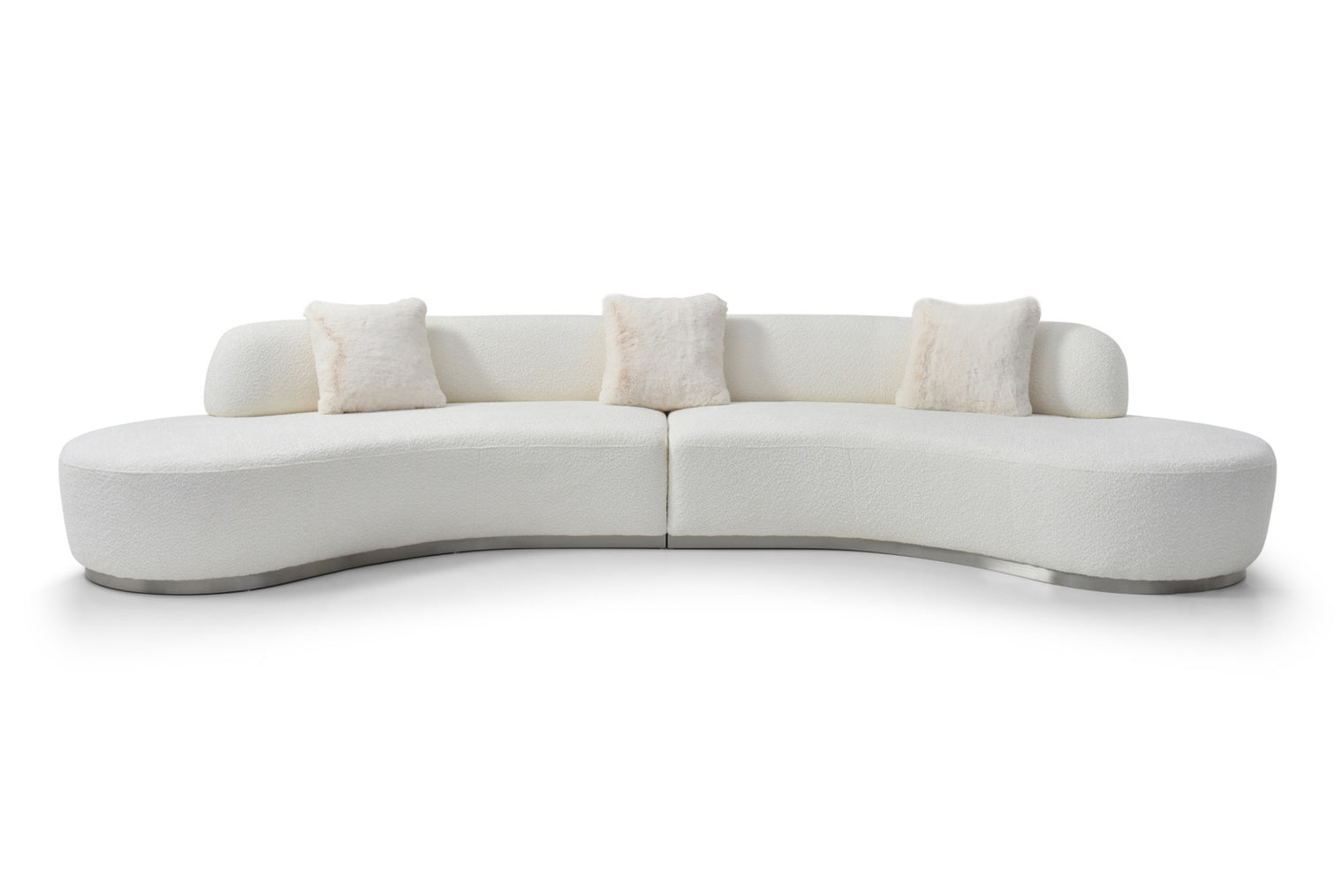Perla Curved Sofa