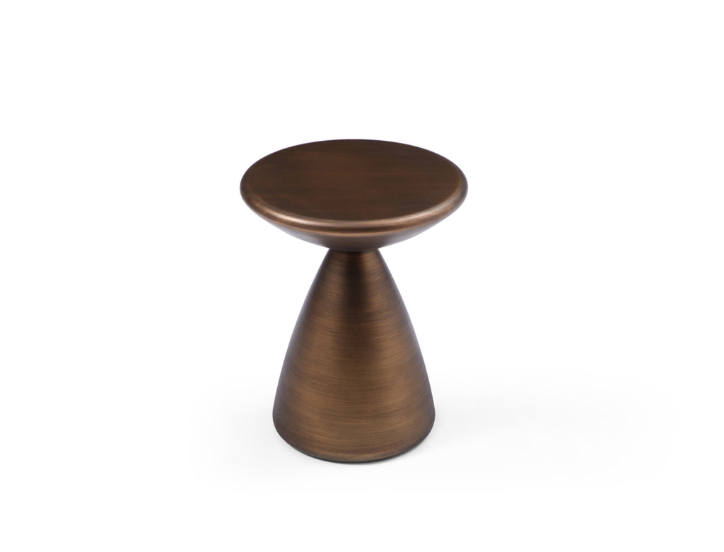 Ayla Side Table Bronze - Front