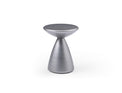 Ayla Side Table Silver - Front