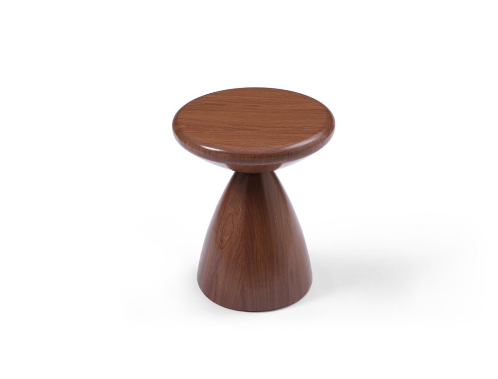 Ayla Side Table Walnut - Front