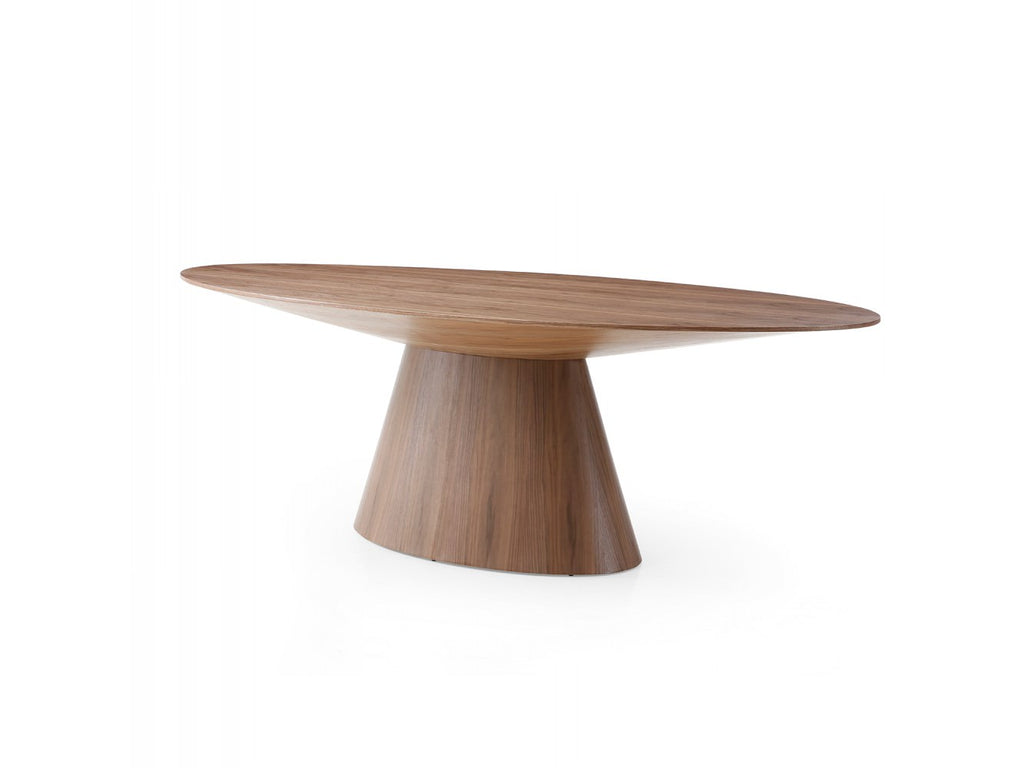 Bruno Dining Table Walnut - Angle