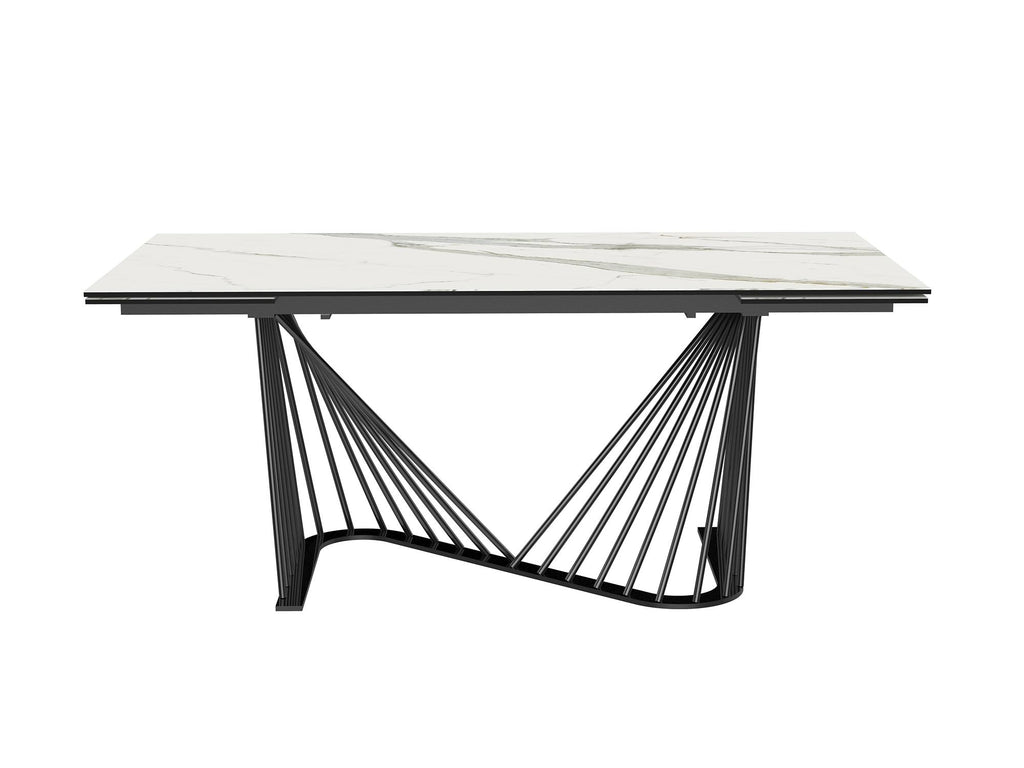 Roma Extendable Dining Table - Front Close