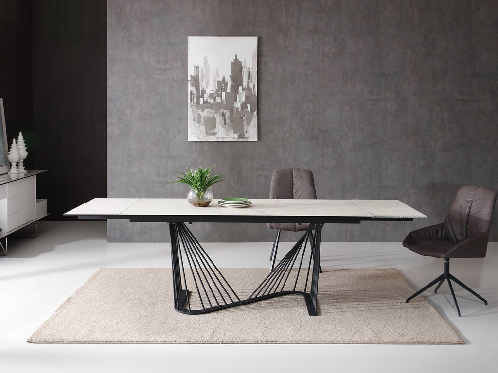Roma Extendable Dining Table - Environment