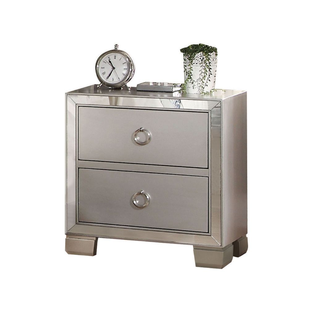 Voeville II Nightstand - Front and side