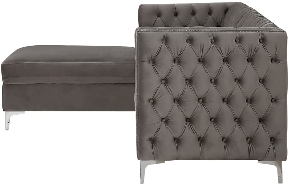 Sullivan Sectional Sofa Gray - Side