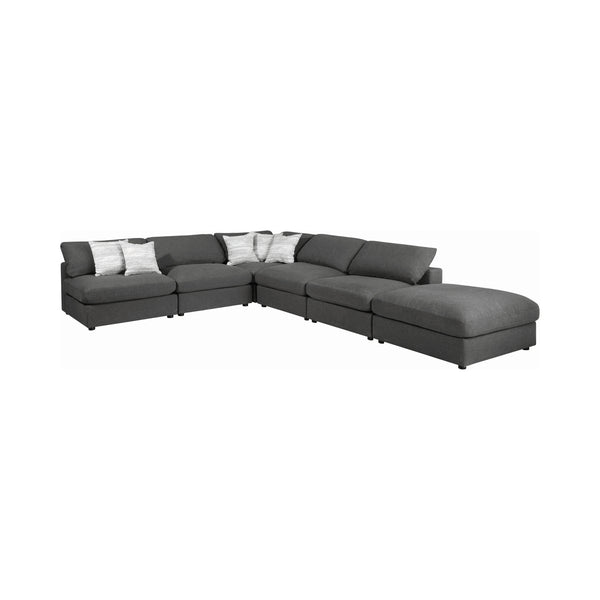 Serene Upholstered Modular Sectional - Angle