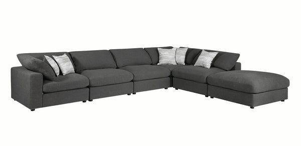 Serene Upholstered Modular Sectional -Angle Two