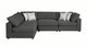 Serene Upholstered Modular Sectional - Front