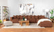 Jennifer Sectional Sofa Terracotta - Environment 