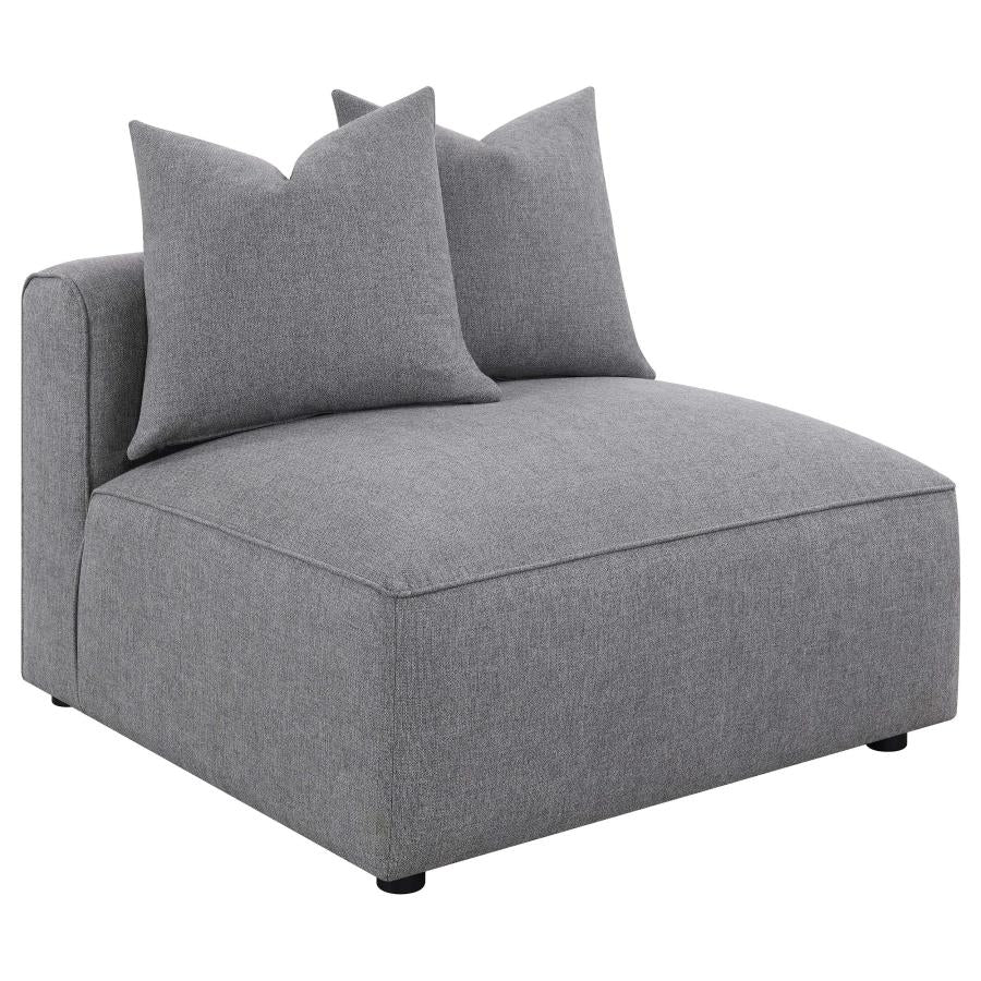 Jennifer Sectional Sofa Gray - Seat