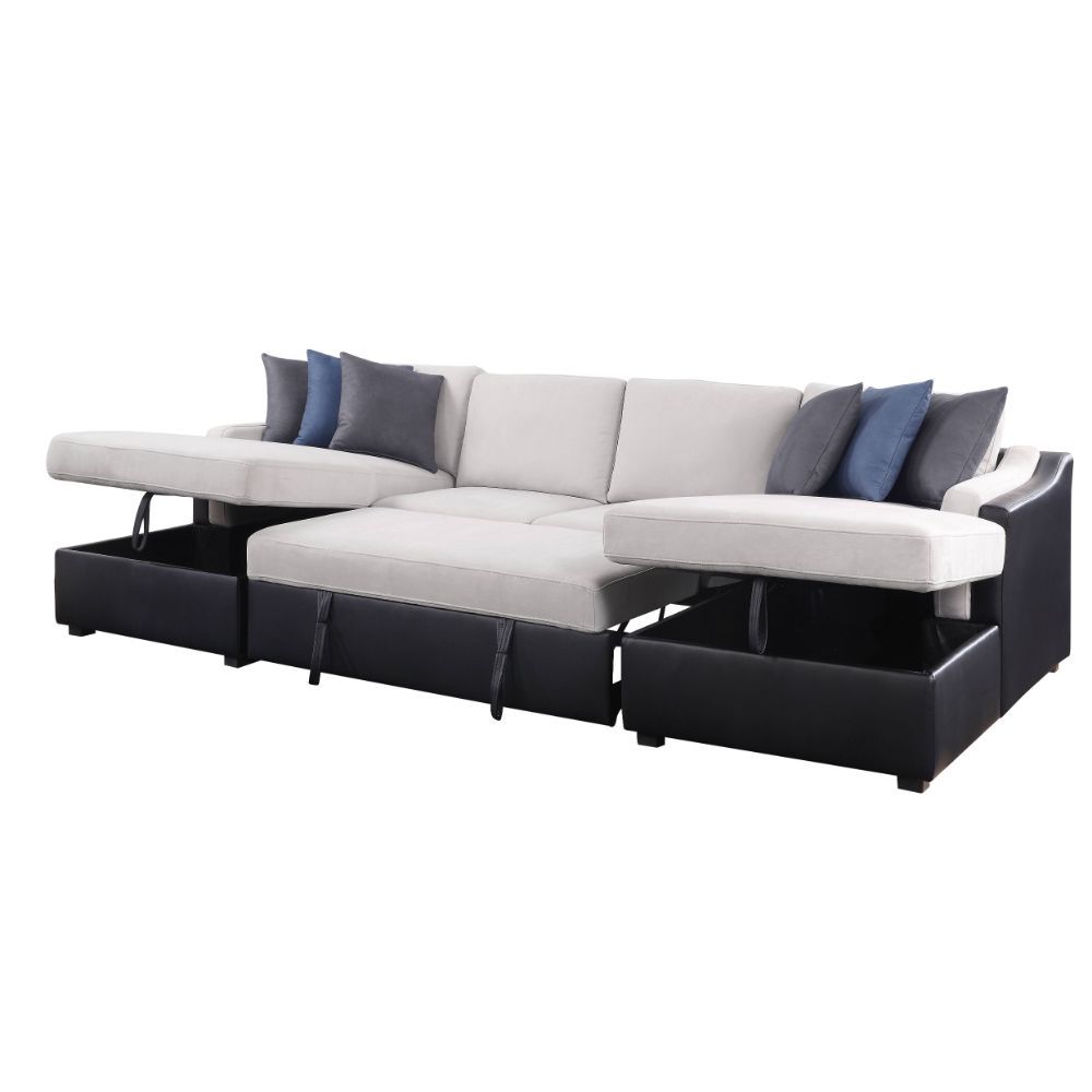 Merill Sectional Sofa - Open Angle
