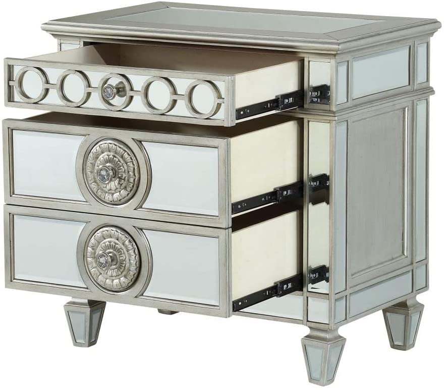 Varian Nightstand - Drawers Open