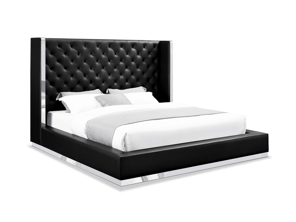 Abrazo Bed Black - Angle