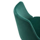 Carter Barstool - Green / Rosegold - Back