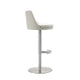 Carter Barstool - Light Gray/ Silver - Side