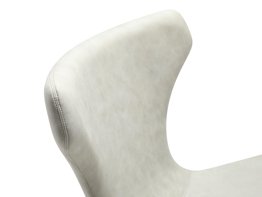 Easton Swivel Leisure Chair Light Gray - Back Seat