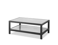 Angelina Outdoor Coffee Table Dark Gray - Angle 1