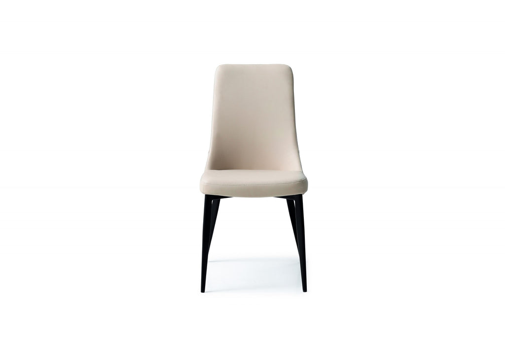 Luca Dining Chair Taupe - Front