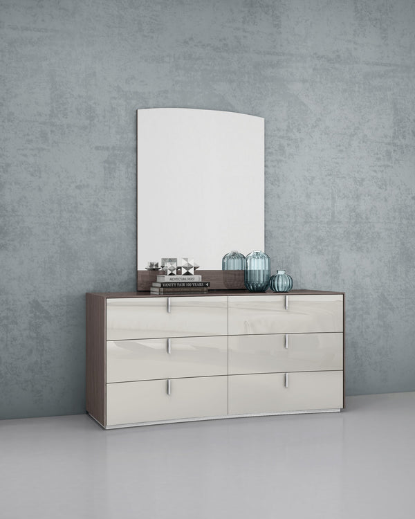 Berlin Rectangular Mirror - with Dresser