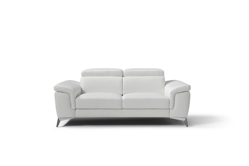 Flavio Italian Love Seat - Front Two