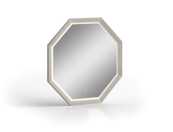 Chloe Hexagonal Mirror - Angle