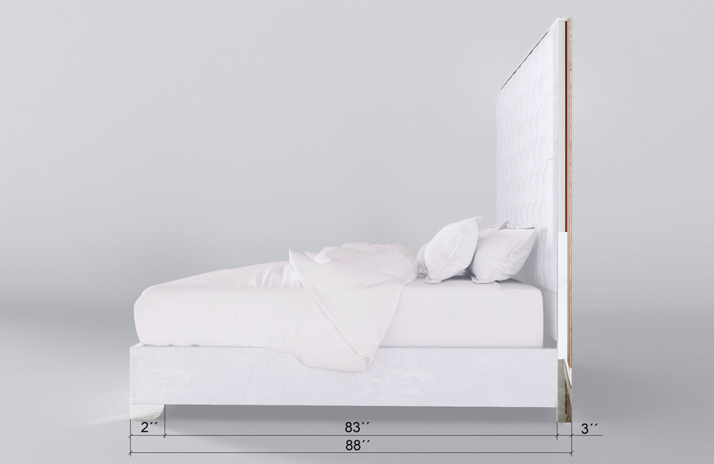 The Bride Bed Measurement - Side