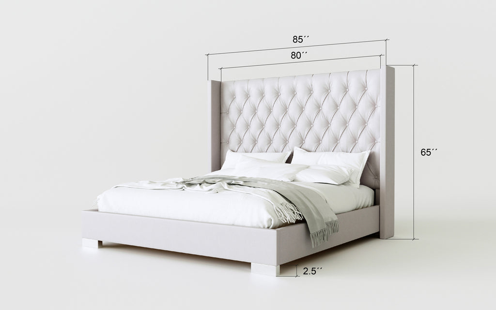 Sicilia Bed - Measurement - Angle