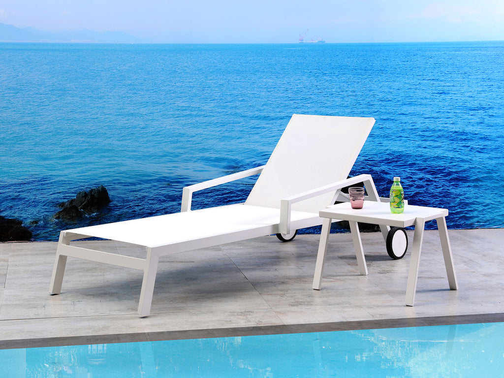 Bondi Outdoor Chaise - Environment Angle