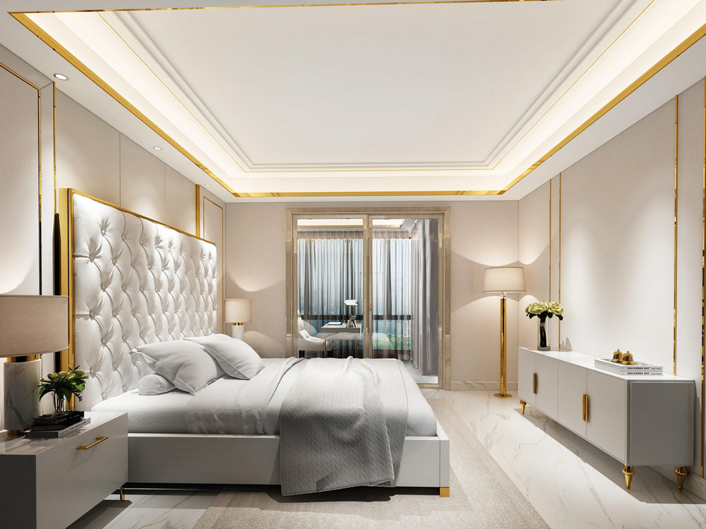 Florencia Bed - Bedroom- Side